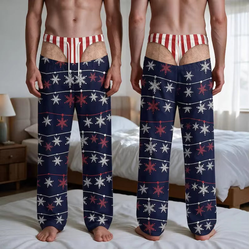 Christmas Funny Loose Beach Pants Vacation Casual 2026 New Men 3D Print Vacation Beach Travel Gift for Men Surf Board Trousers